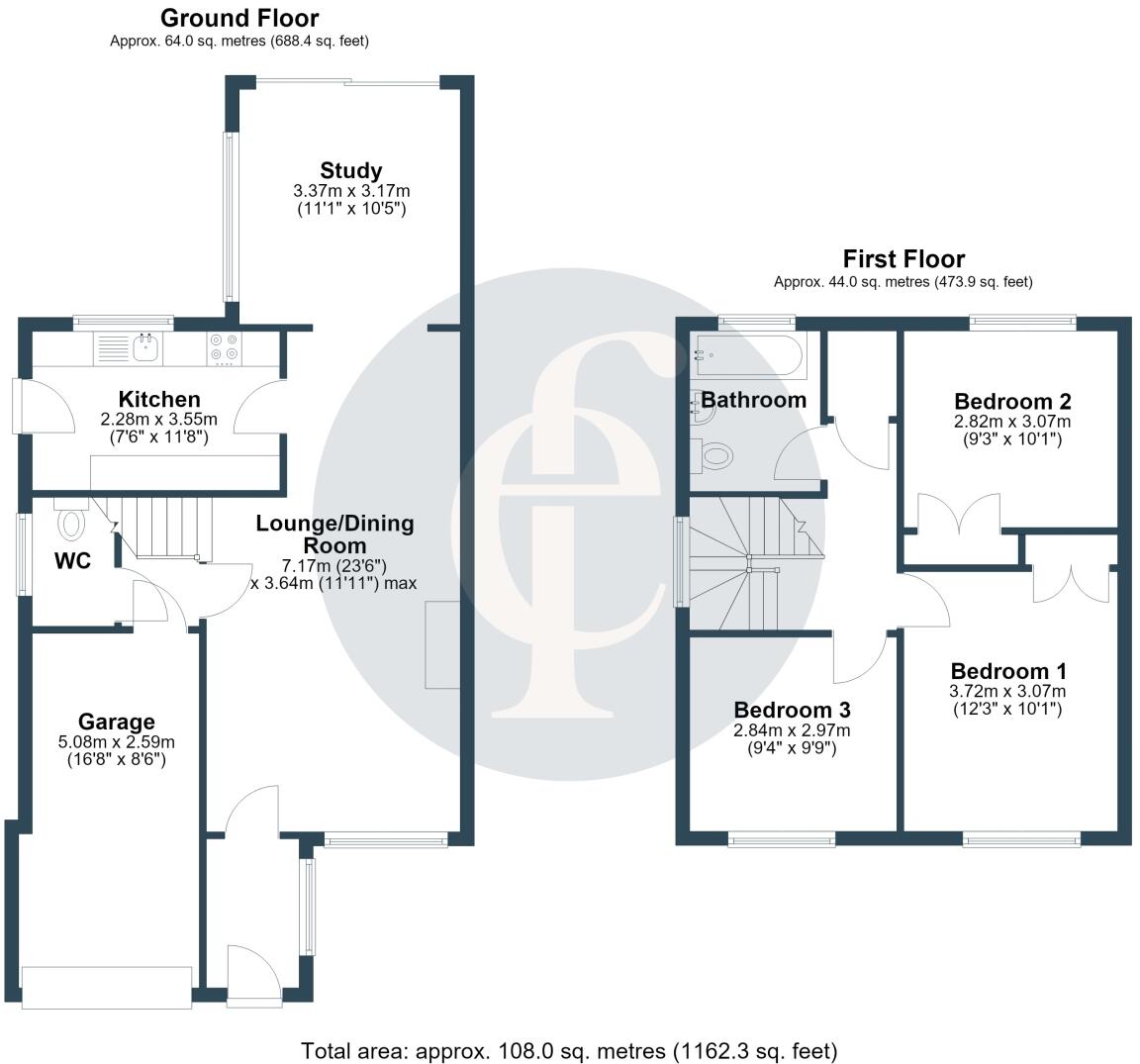 Blue Cap Road, Stratford-upon-Avon, CV37 floorplan