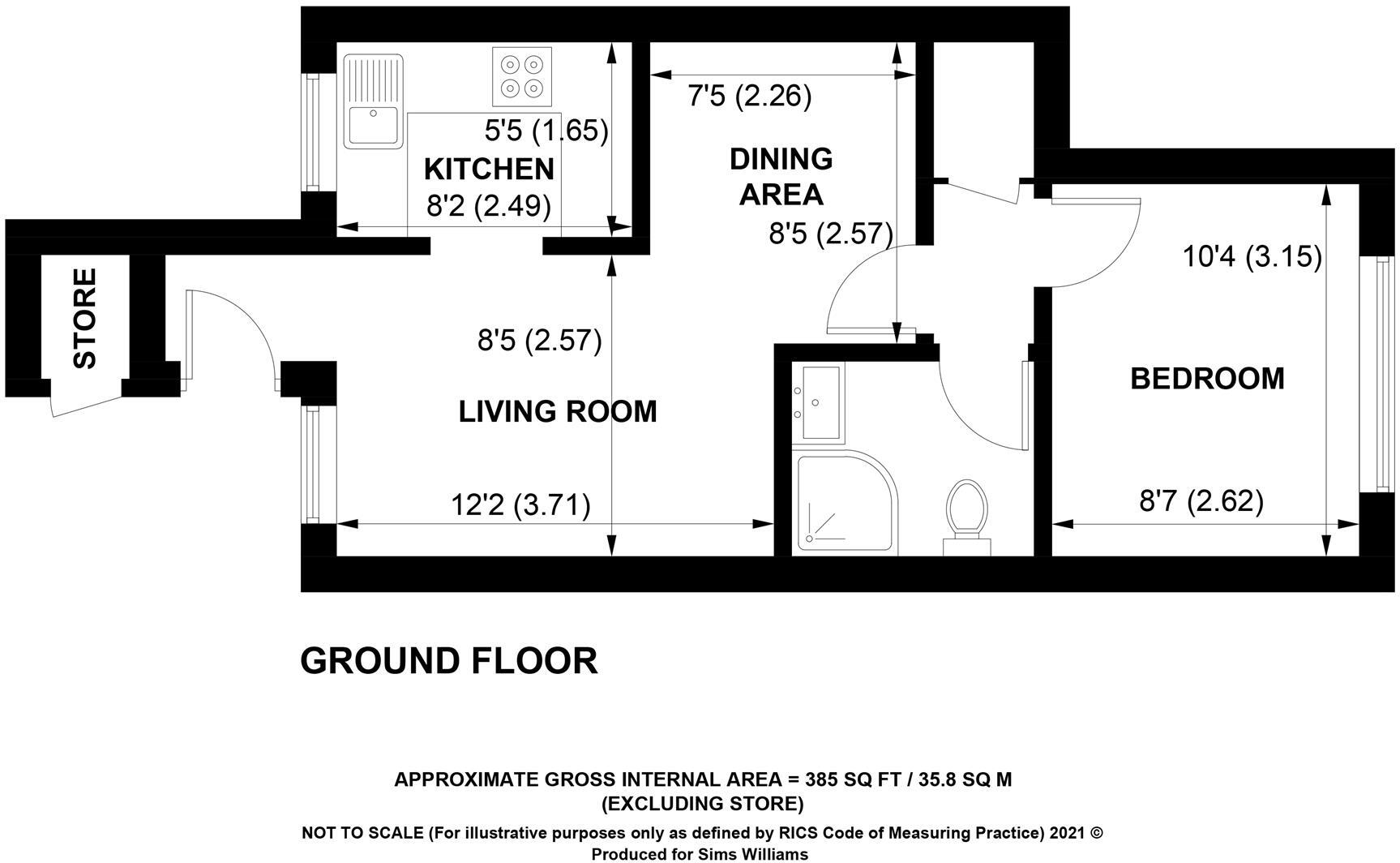 Kensington Road, Chichester floorplan