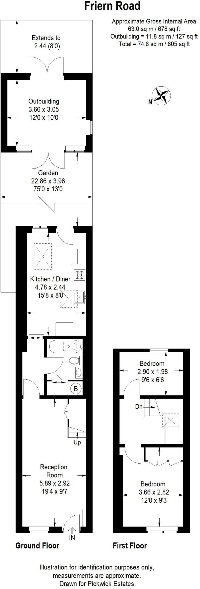 The Old Stables Friern Road floorplan