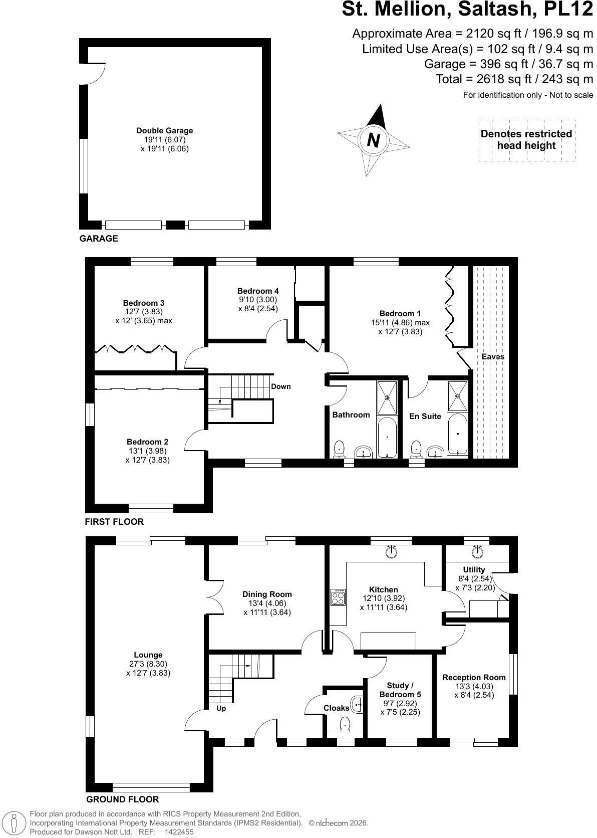 St Mellion, Saltash floorplan