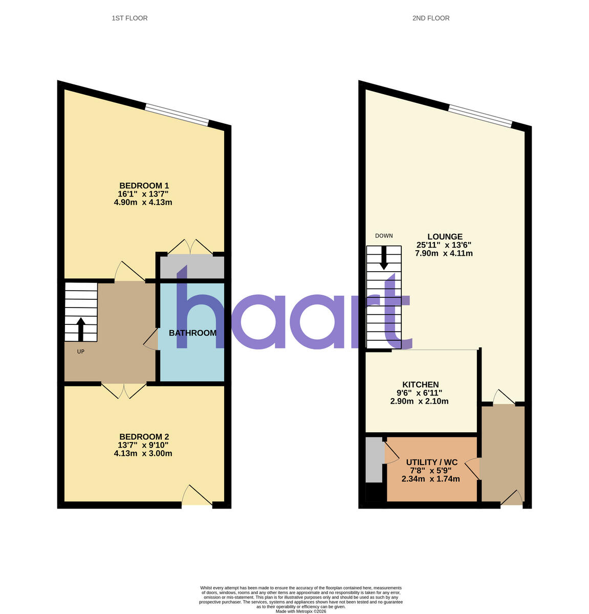 Adams Walk, Nottingham floorplan