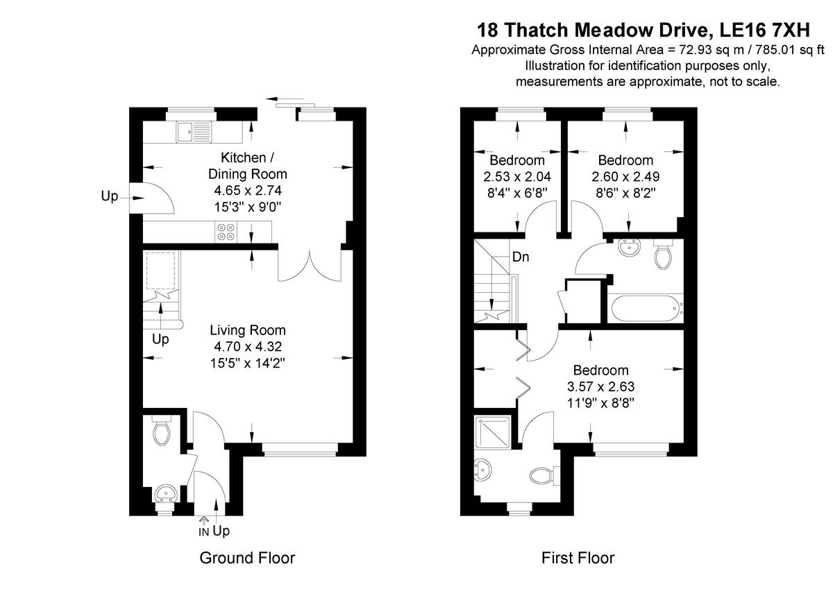 Thatch Meadow Drive, Market Harborough, LE16 floorplan