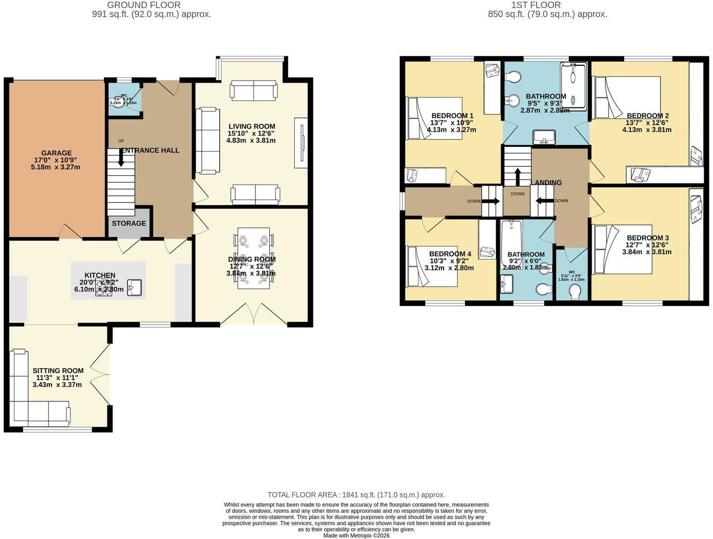 Linksway, Gatley, Cheadle, Stockport floorplan