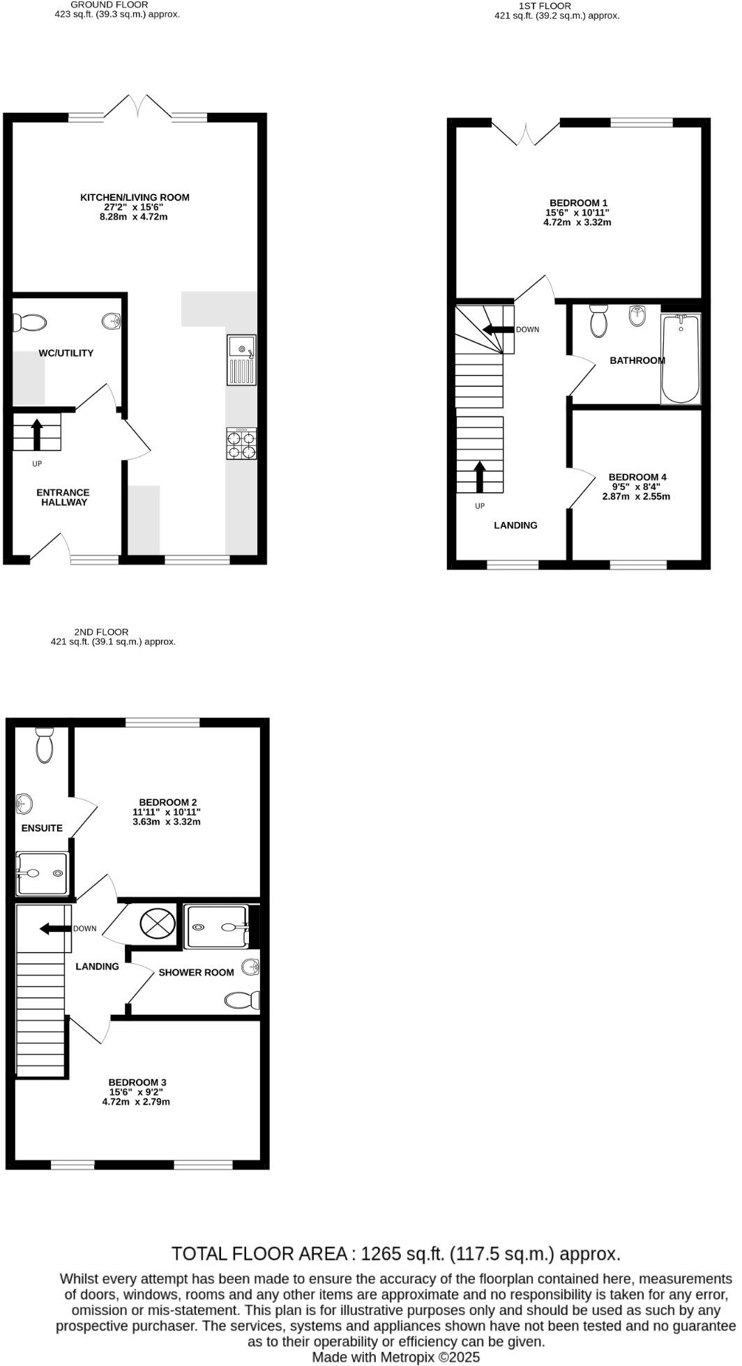 Wickham Road, Fareham floorplan
