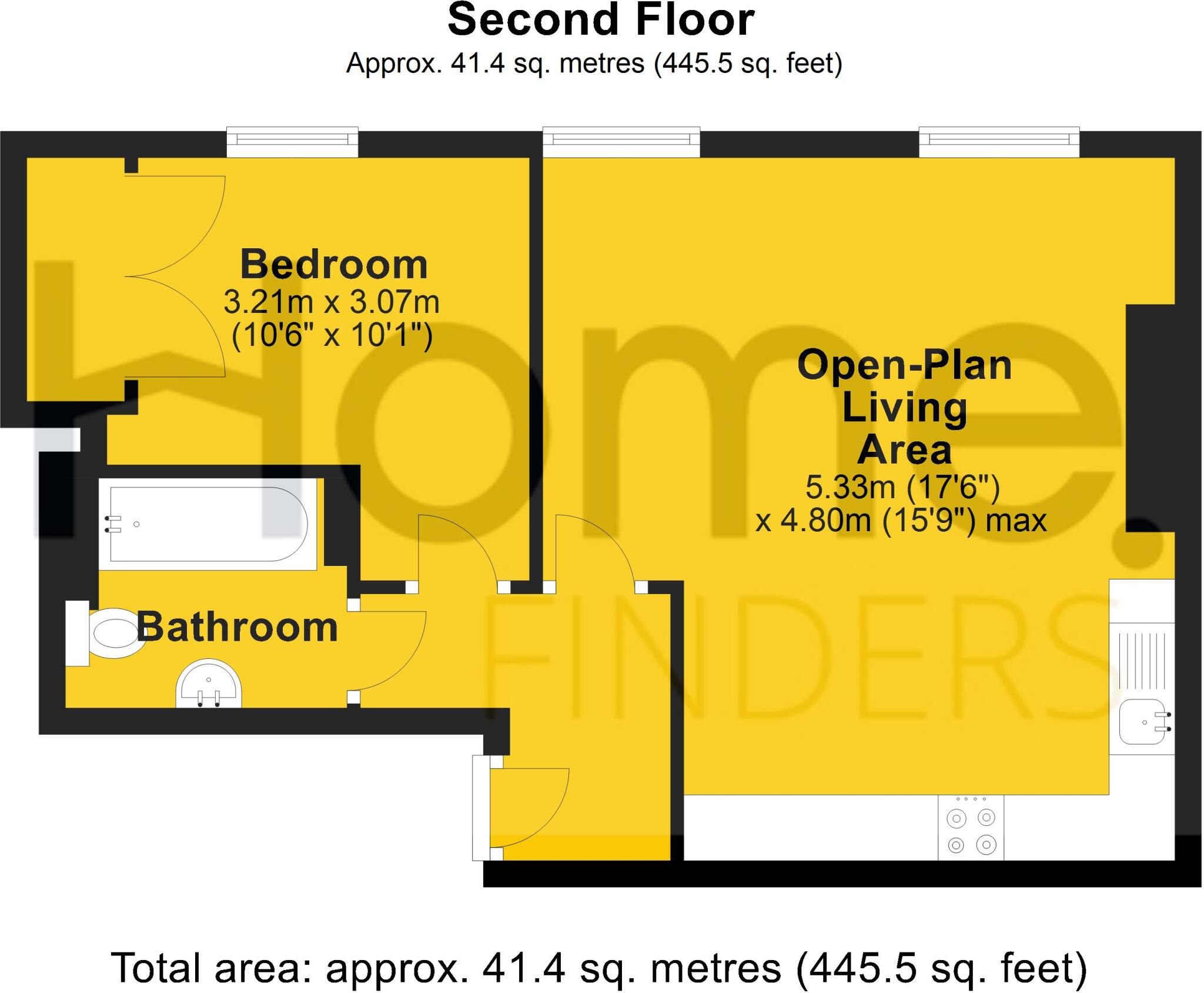Wood Street, Old Town, Swindon, Wiltshire, SN1 floorplan
