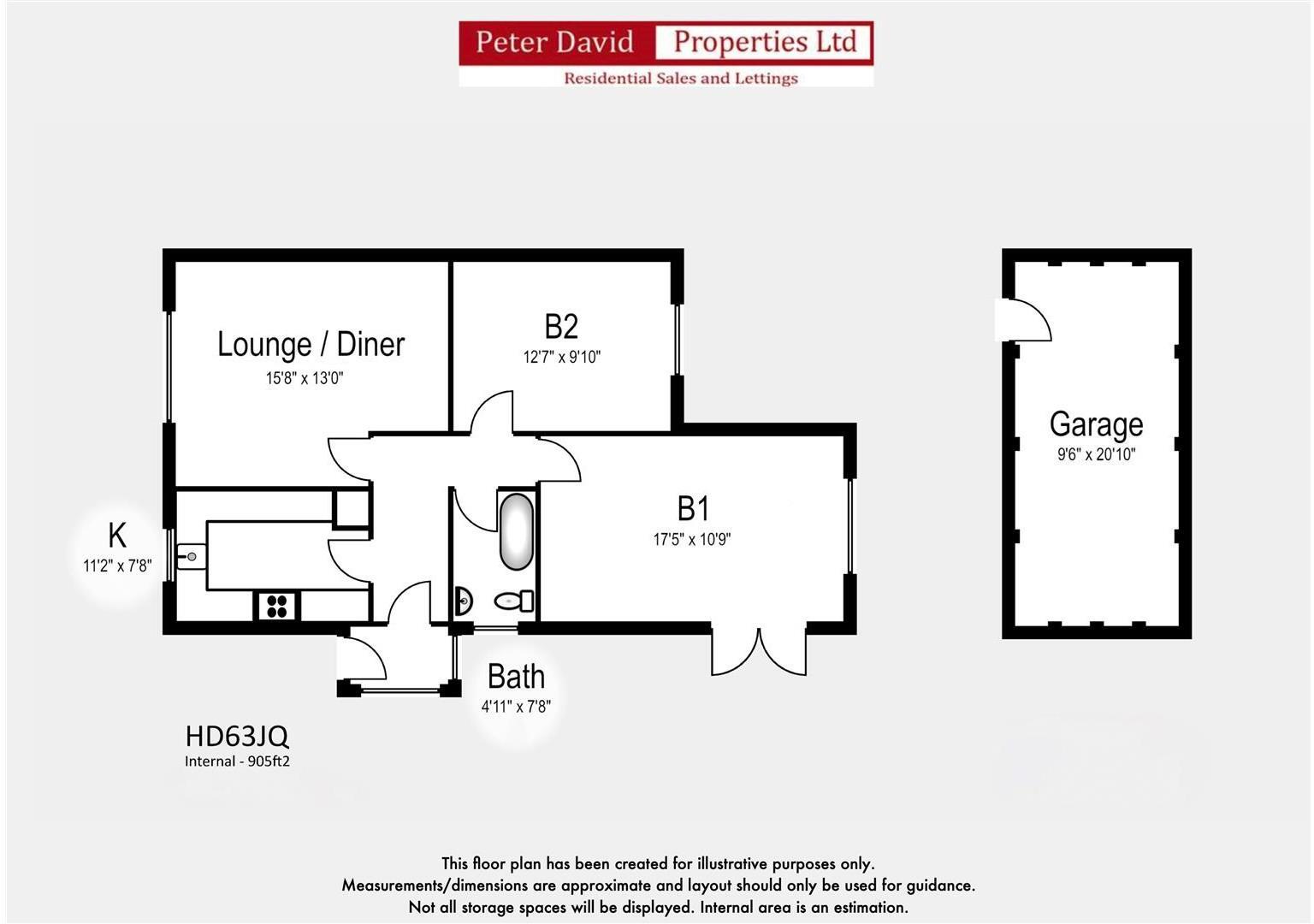 Reins Road, Brighouse floorplan