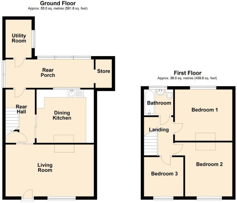 Tan Y Coed, Wrexham floorplan
