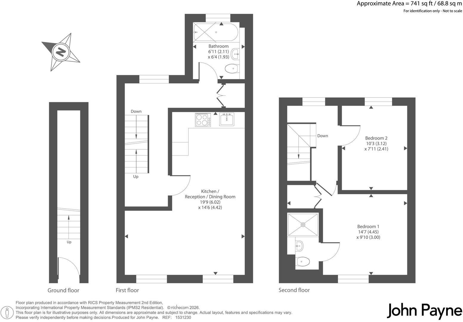 Trafalgar Grove, Greenwich floorplan