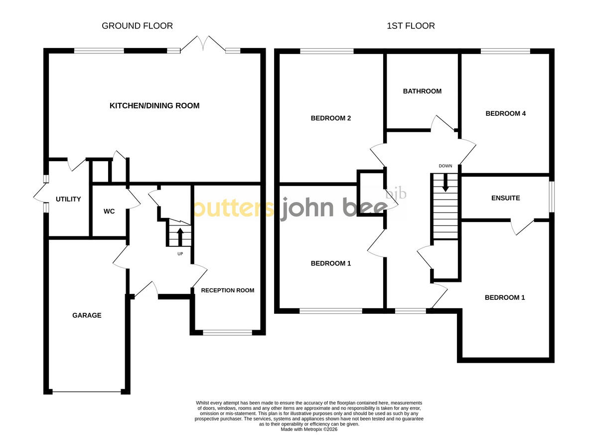 Bradshaw Drive, Congleton floorplan