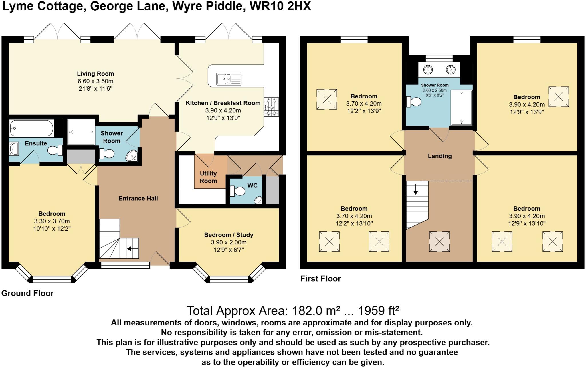 George Lane, Wyre Piddle, Pershore, Worcestershire, WR10 floorplan