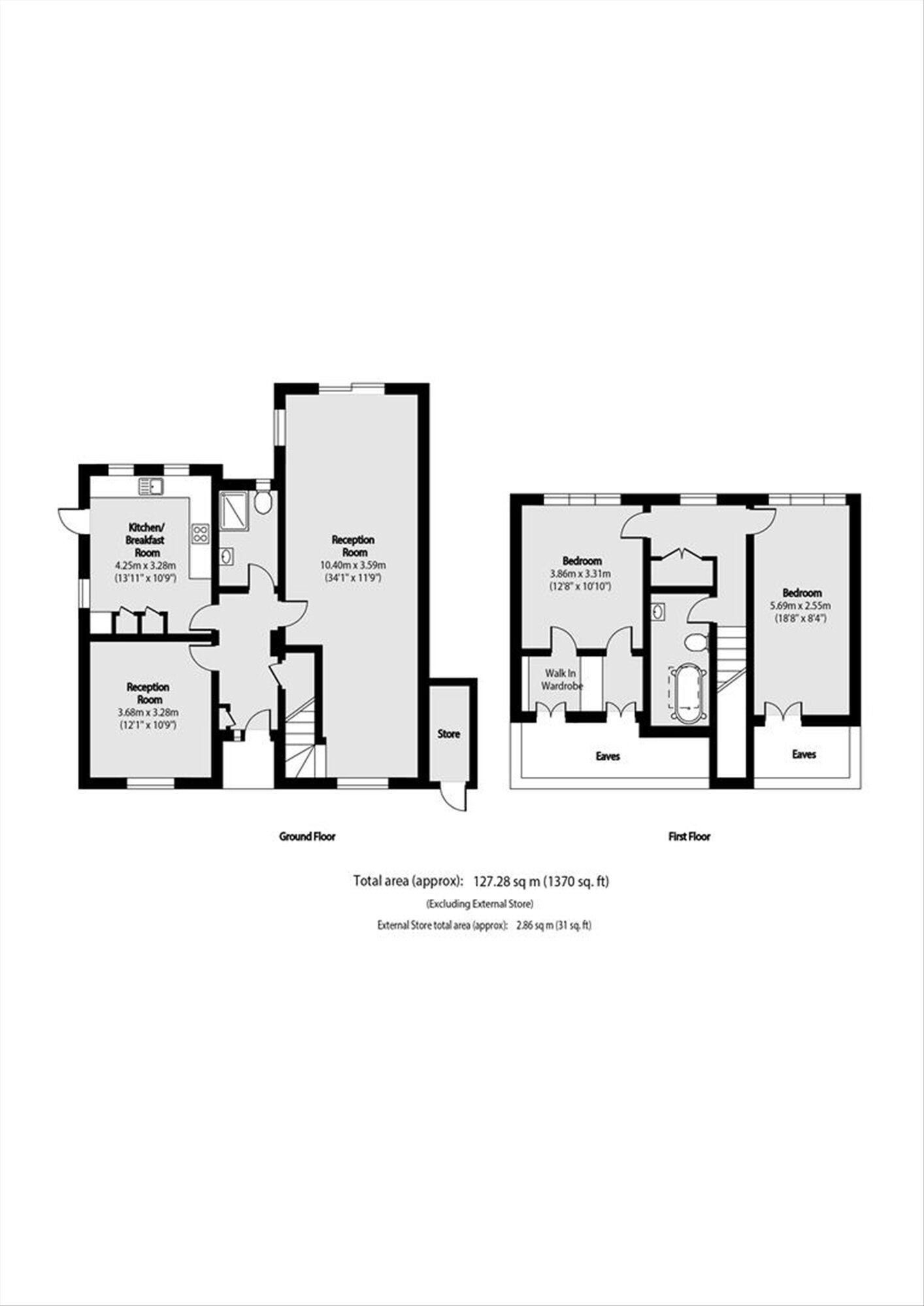Roebuck Lane, Buckhurst Hill floorplan