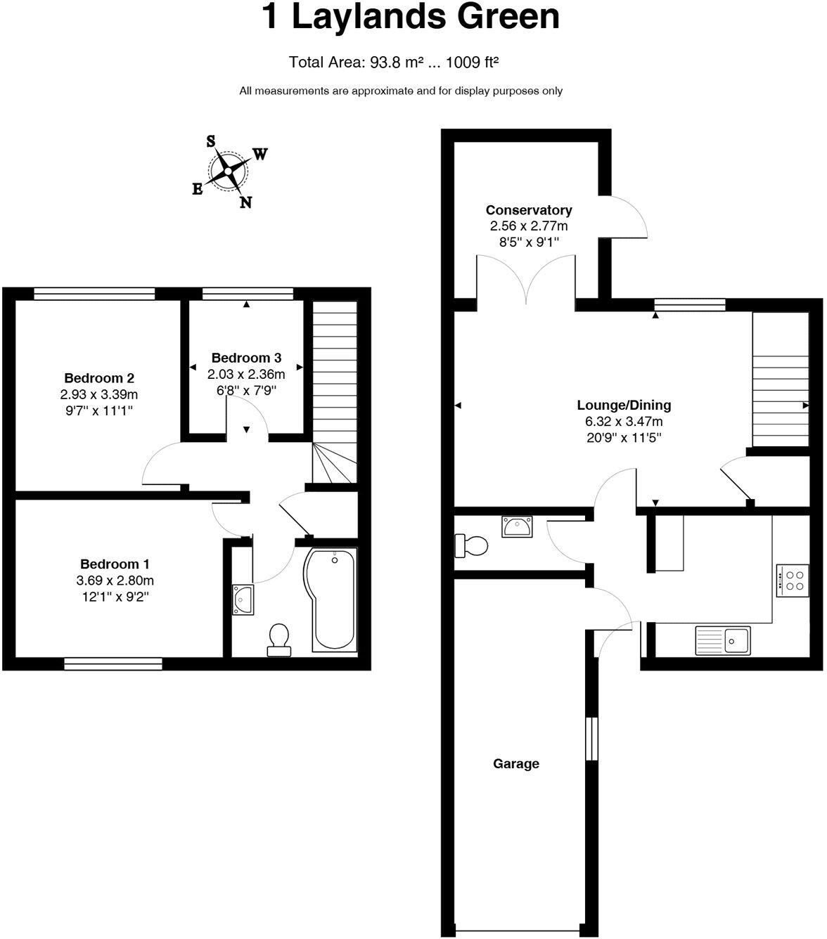Laylands Green, Kintbury, Hungerford, Berkshire, RG17 floorplan