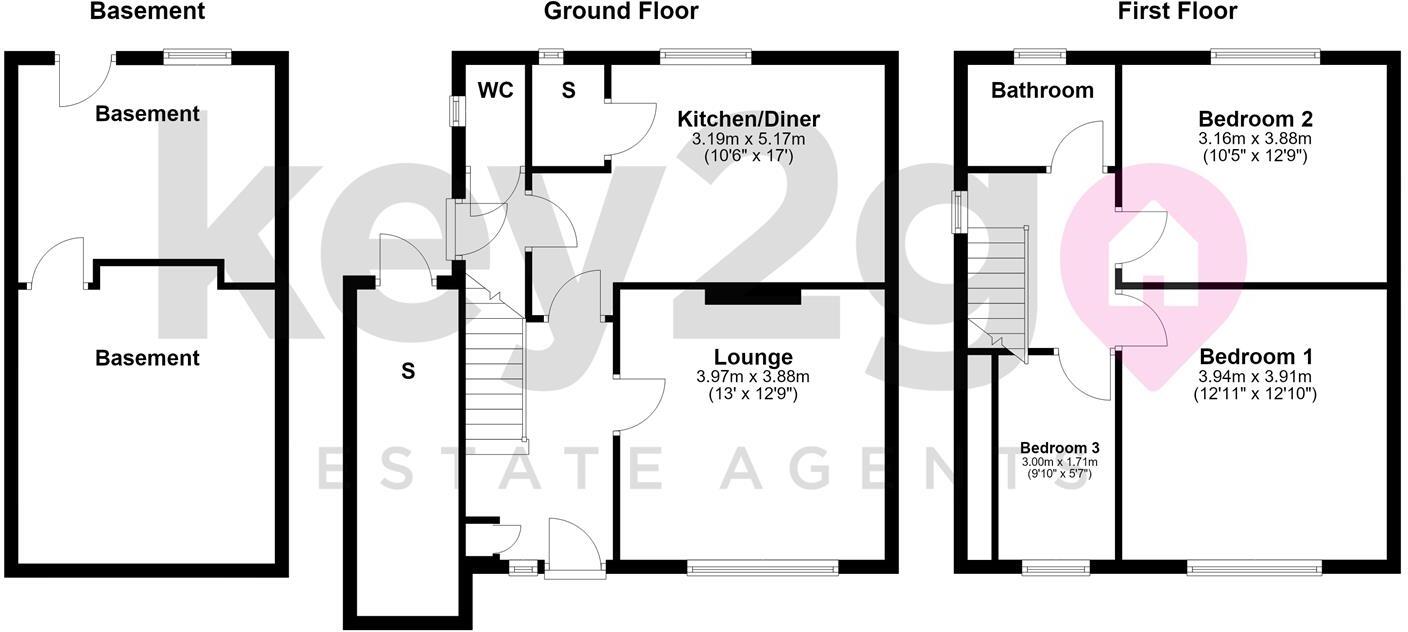 Holbrook Road, Sheffield, S13 floorplan