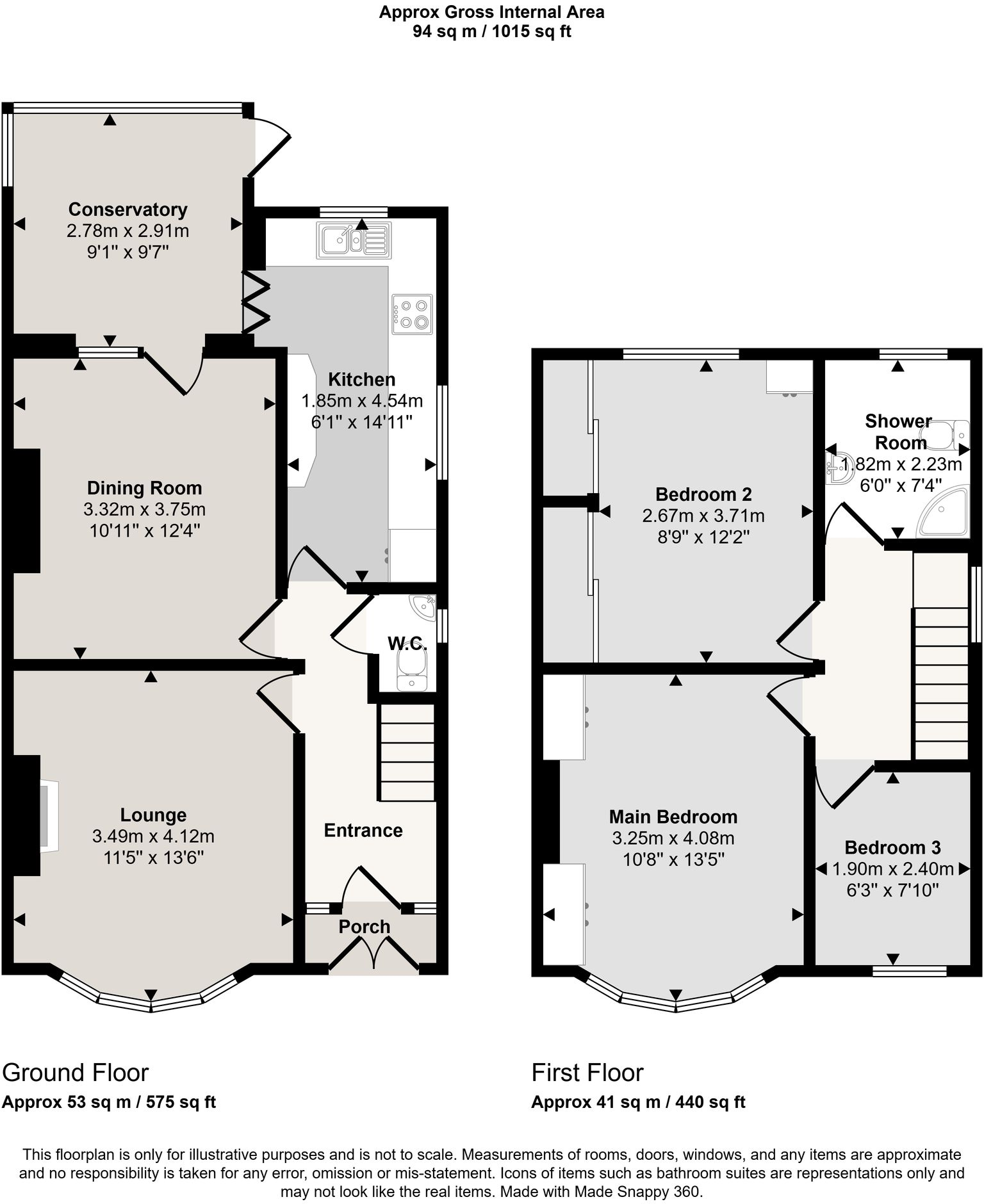 Wellwright Road, Cardiff, CF5 floorplan