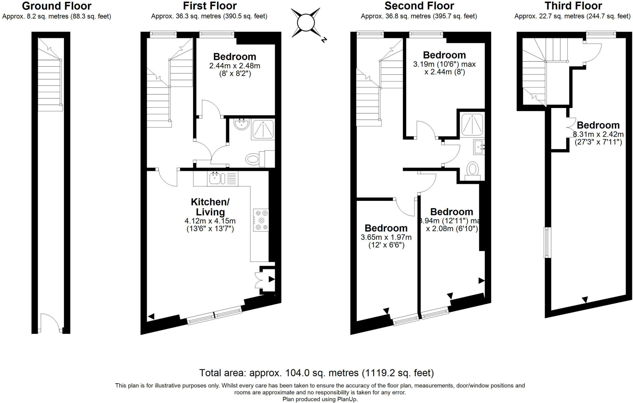 Whiteladies Road, Bristol floorplan