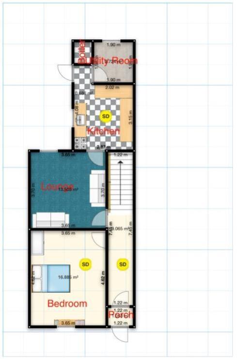 103 Burford Road, Nottingham, NG7 6BA floorplan
