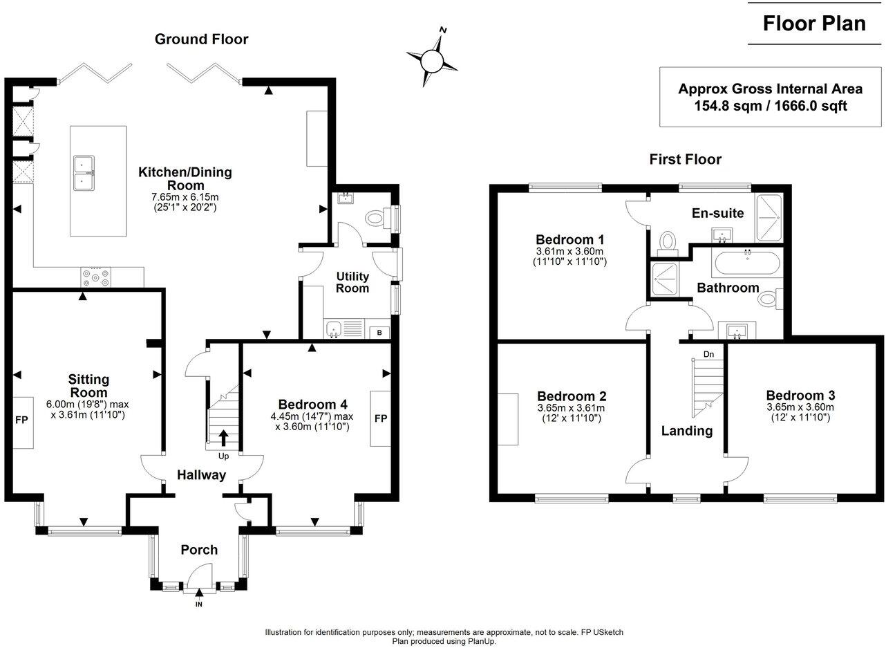 Middle Road, Tiptoe, Lymington, SO41 floorplan