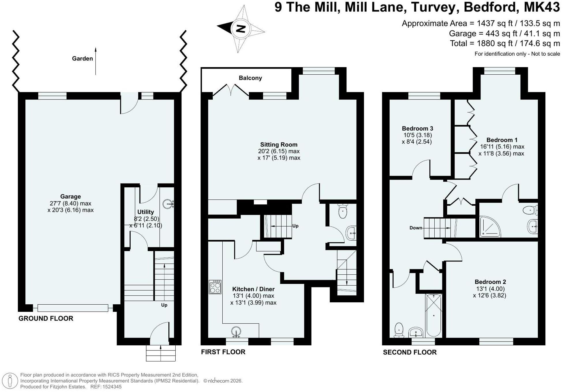 Mill Lane, Turvey, MK43 floorplan