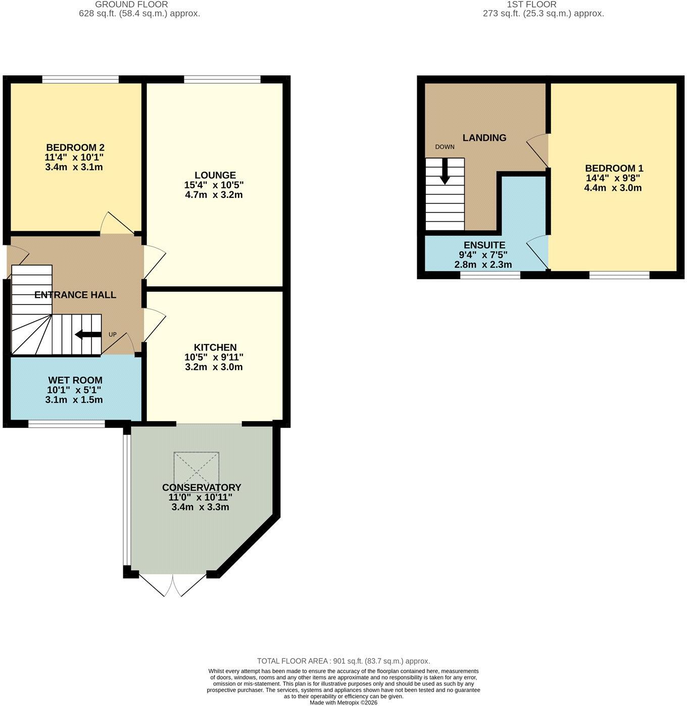 Derwent Close, Denton, Manchester, Greater Manchester, M34 floorplan