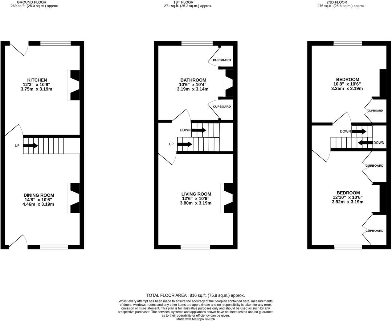 Croft Road, Hastings floorplan