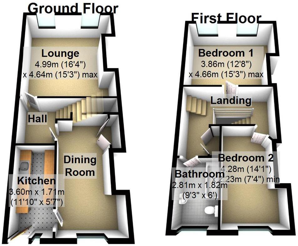 39 Lombard Street, Halifax, HX1 3PA floorplan