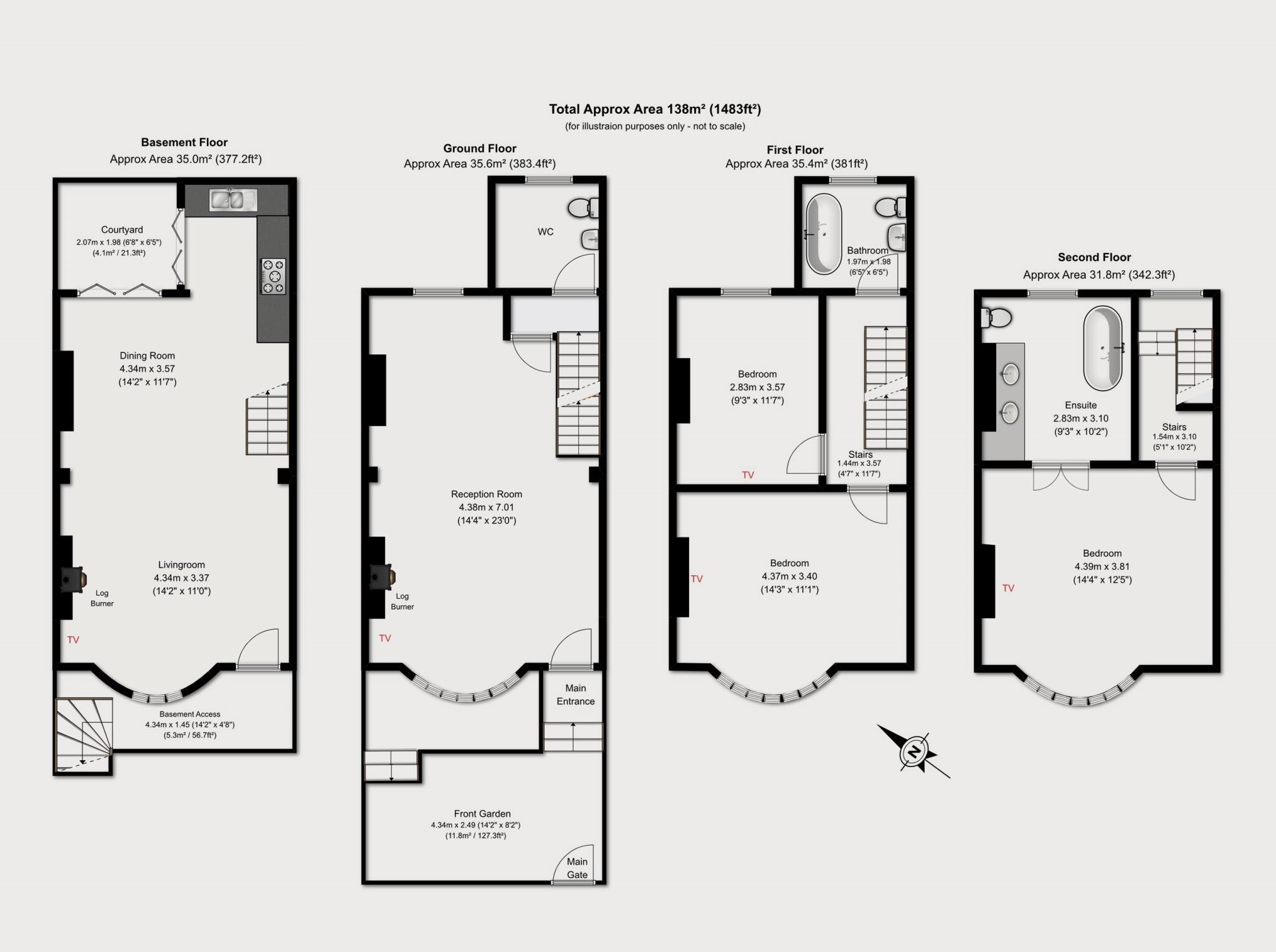 Vale Square Ramsgate CT11 floorplan