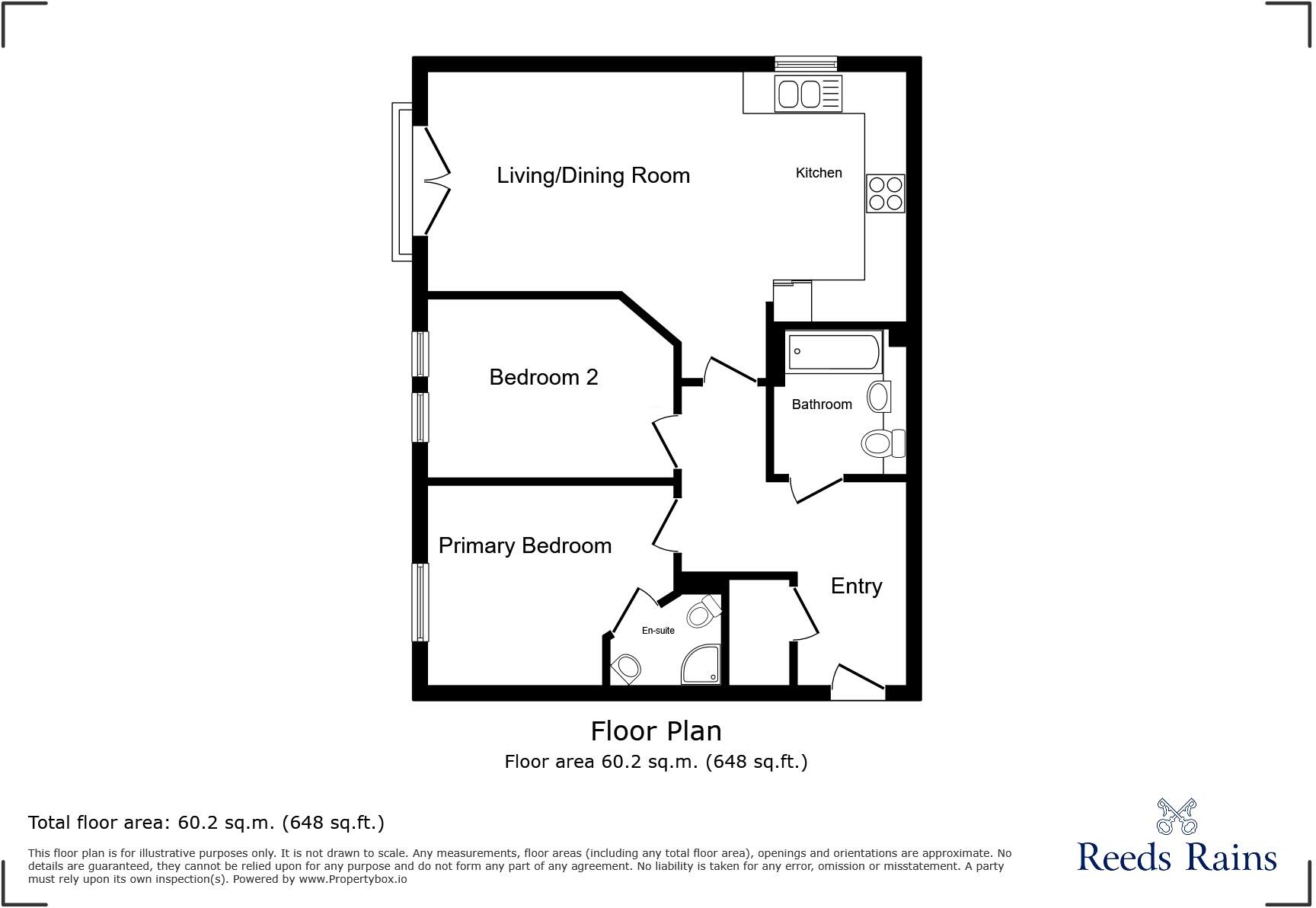 Elmira Way, Salford, Greater Manchester, M5 floorplan
