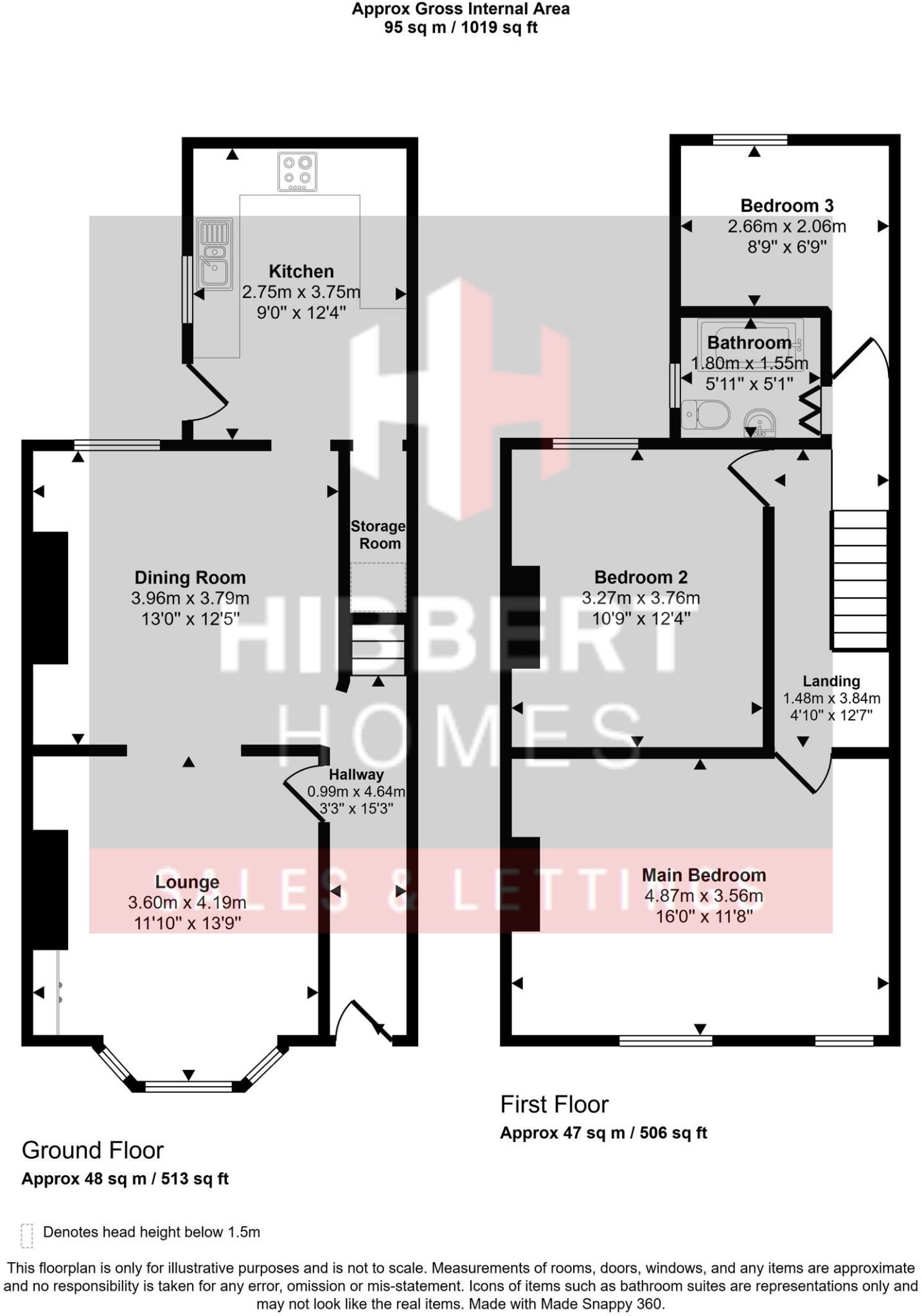 Adswood Road, Stockport, SK3 floorplan