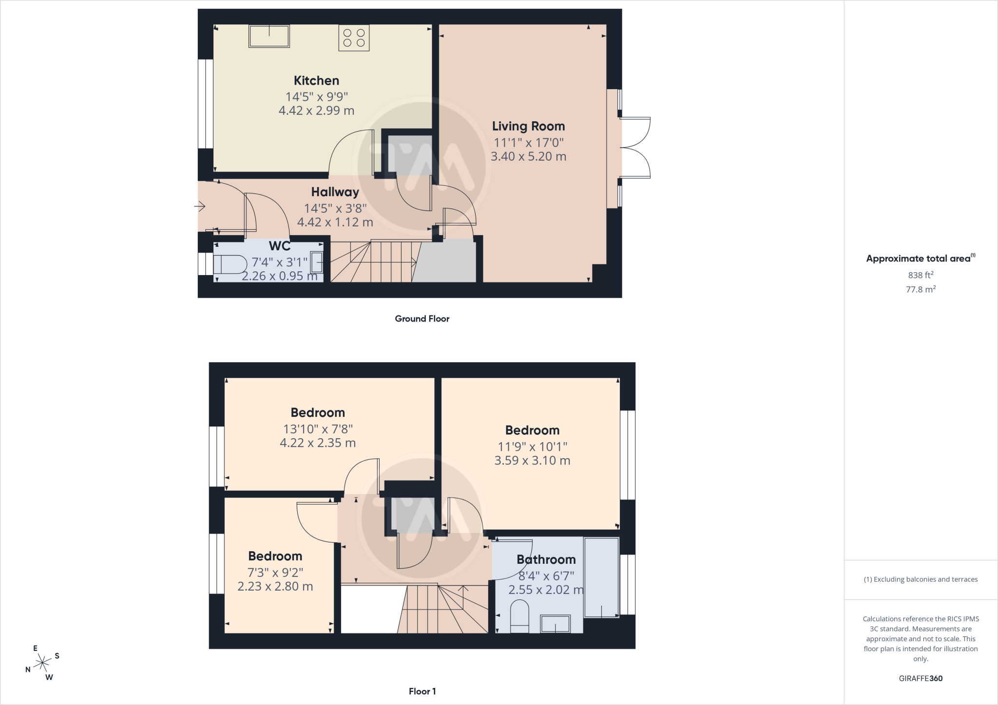 Fairway Drive, Brampton, Huntingdon, Cambridgeshire, PE28 floorplan