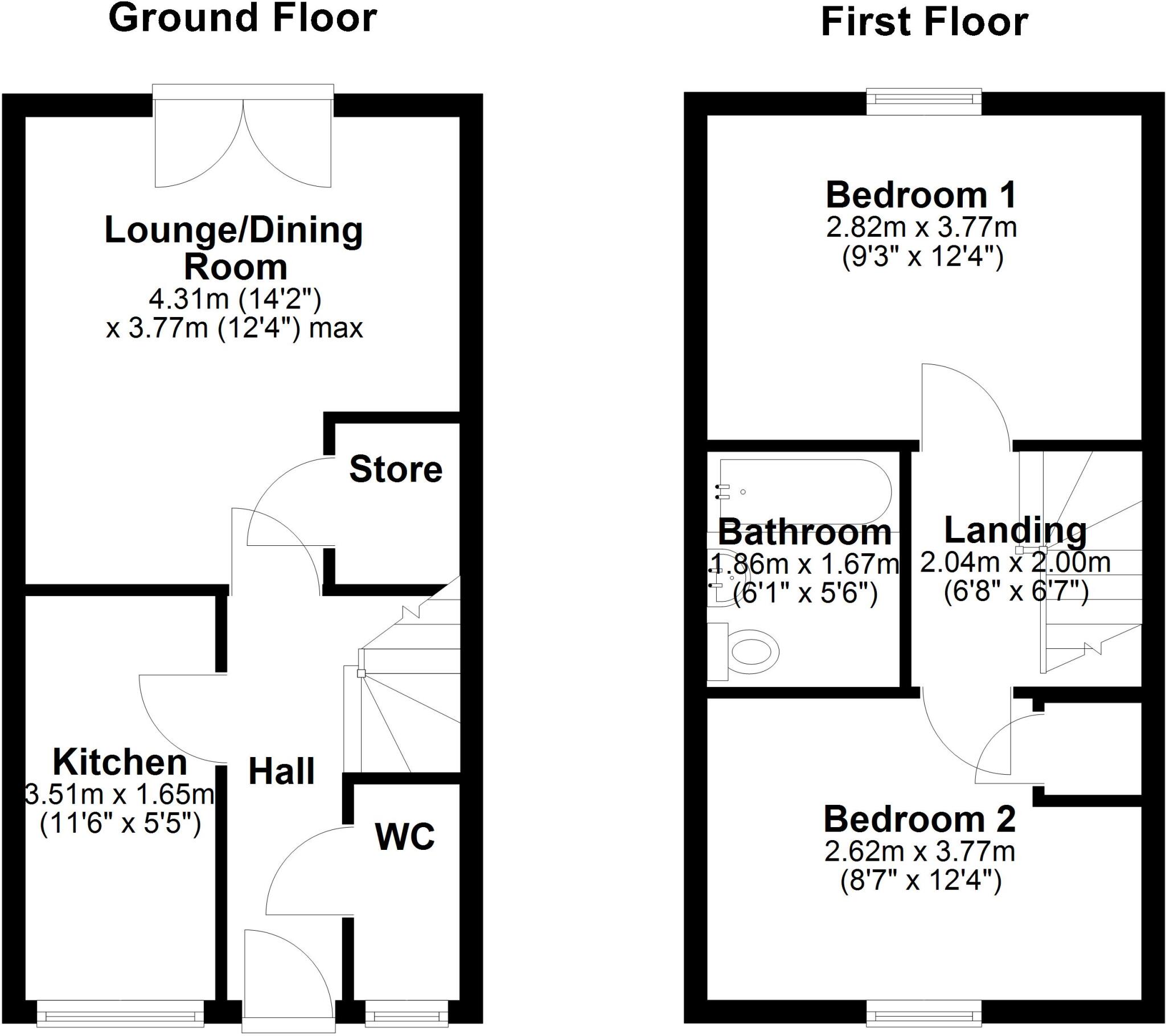 Wren Street, Newcastle upon Tyne, Tyne and Wear, NE15 floorplan