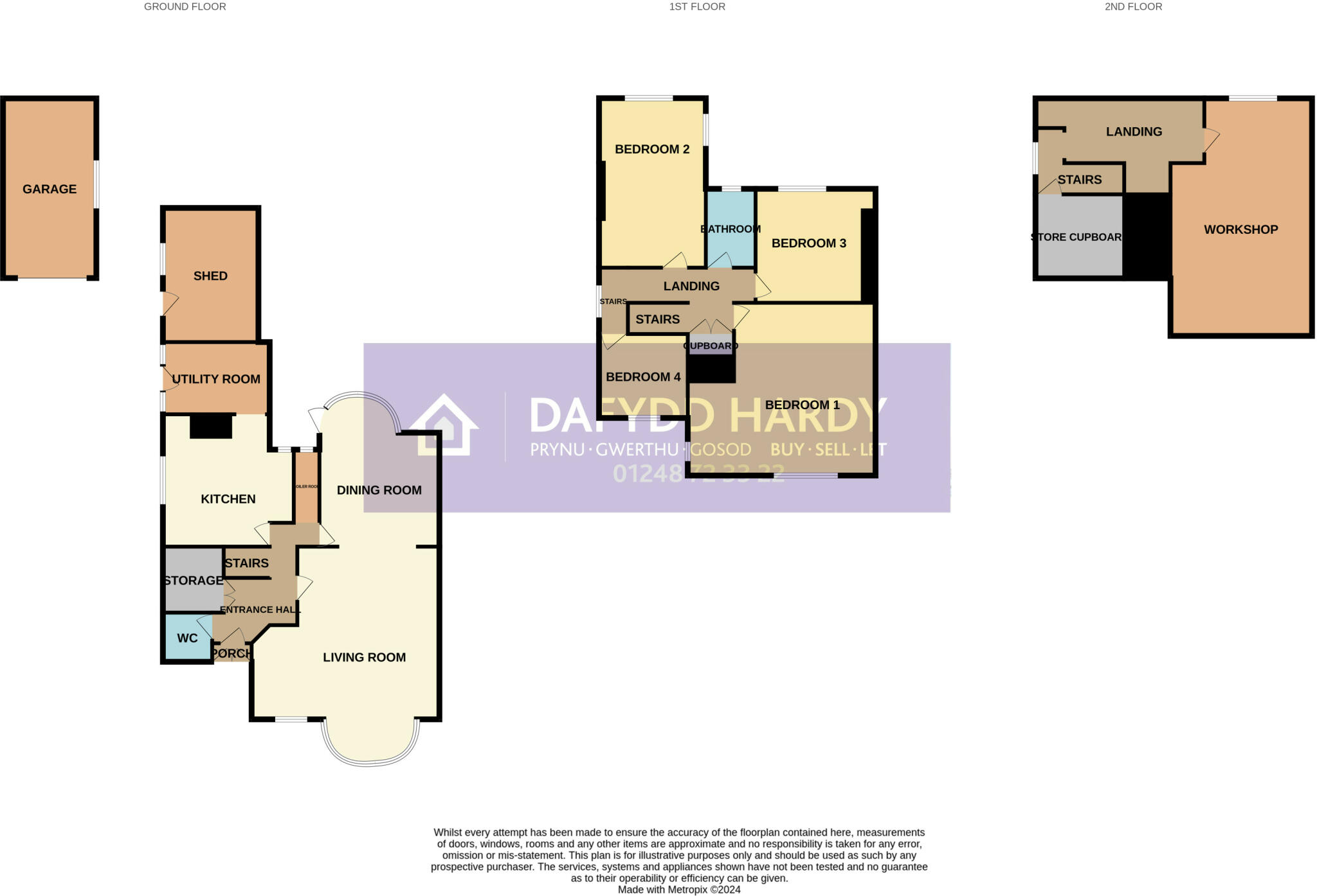 Conway Road, Colwyn Bay, Conwy, LL29 floorplan
