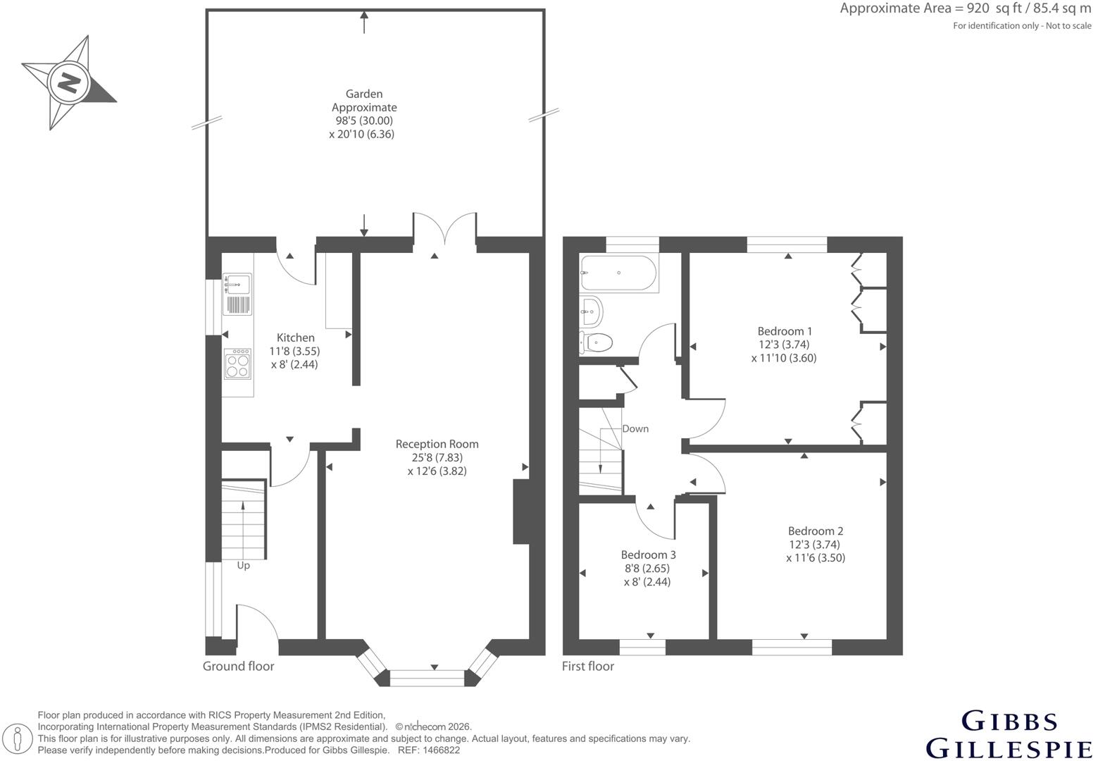 Field End Road, Ruislip floorplan