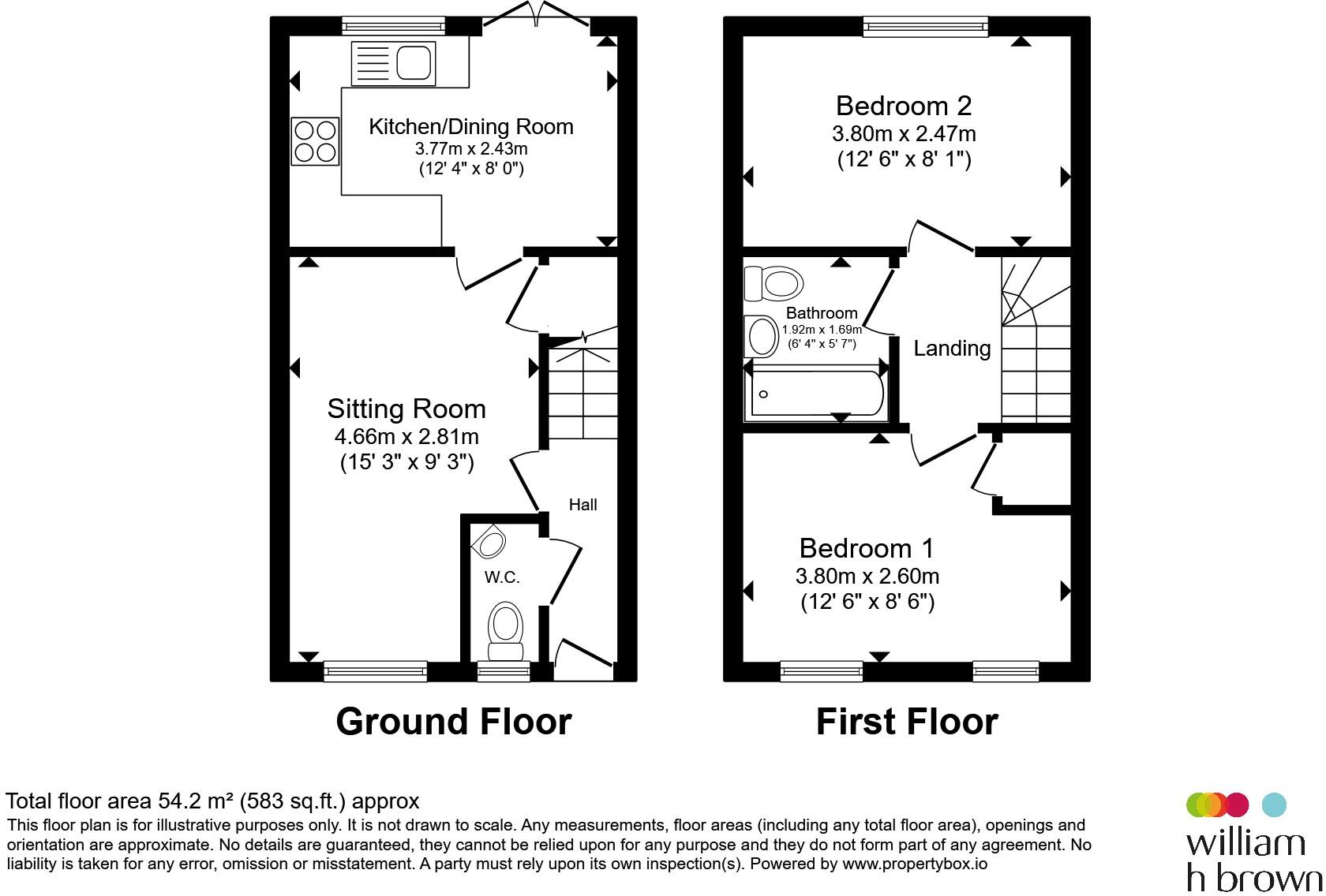 Trout Close, Weldon, Corby floorplan
