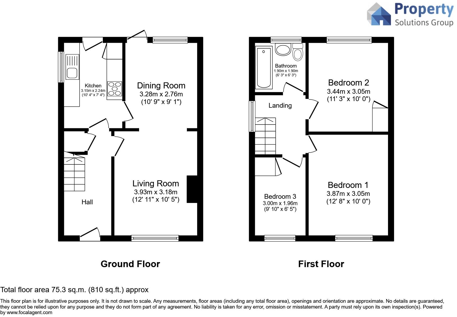 Duke Close, Nottingham floorplan