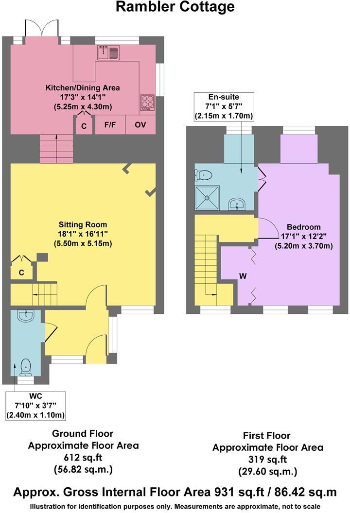 High Street, Calver Village, Hope Valley floorplan
