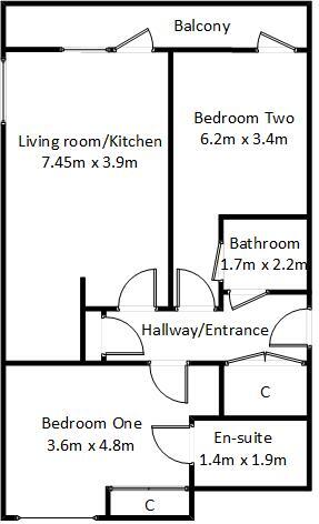 Castlebank Place, Glasgow Harbour, Glasgow, G11 floorplan