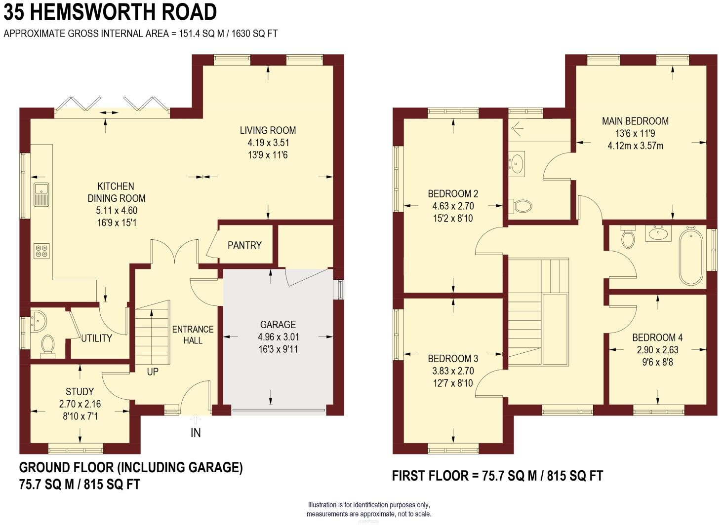 Hemsworth Road, Sheffield, S8 8LJ floorplan