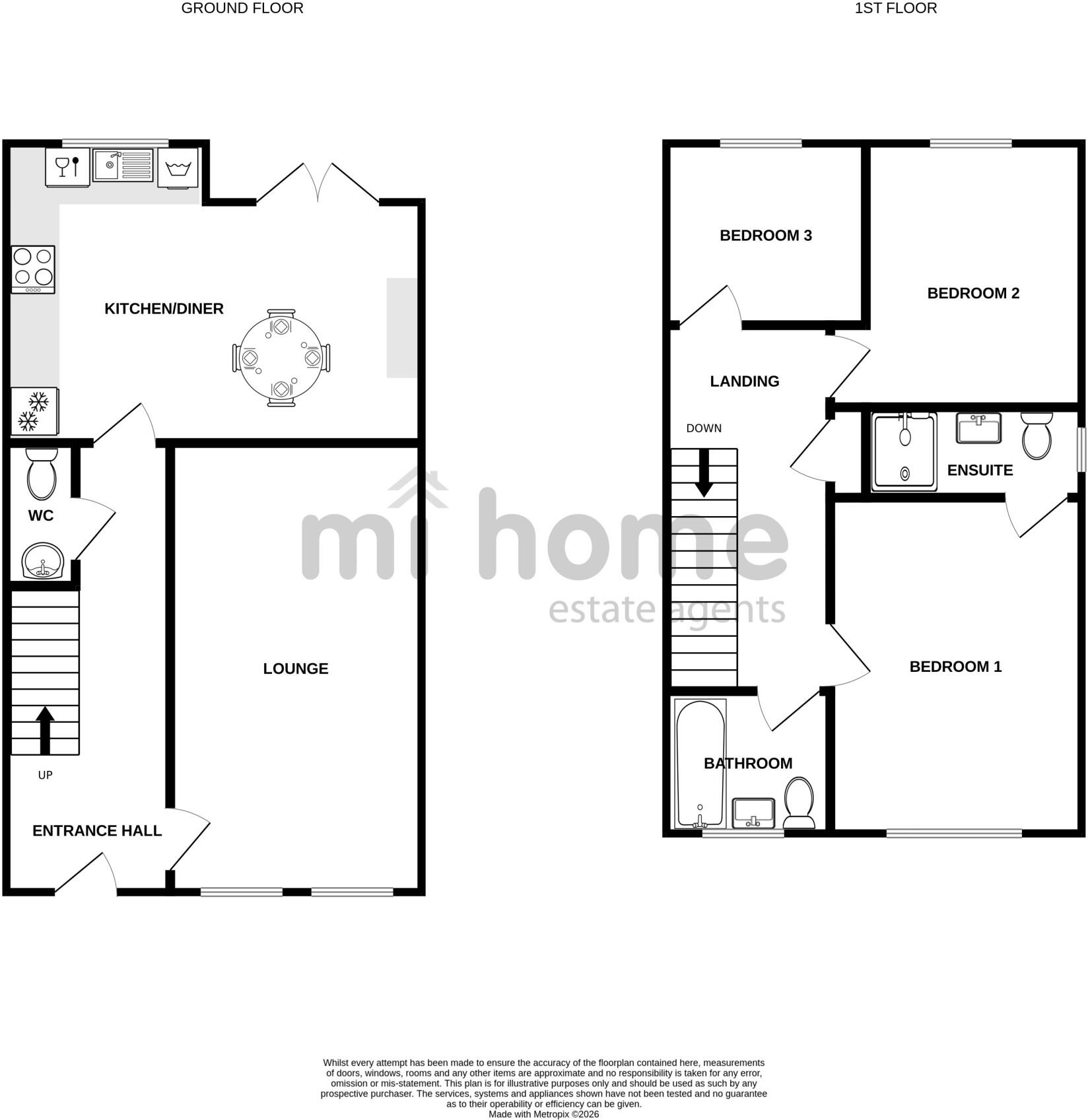 Dow View Drive, Kirkham, Preston, PR4 floorplan