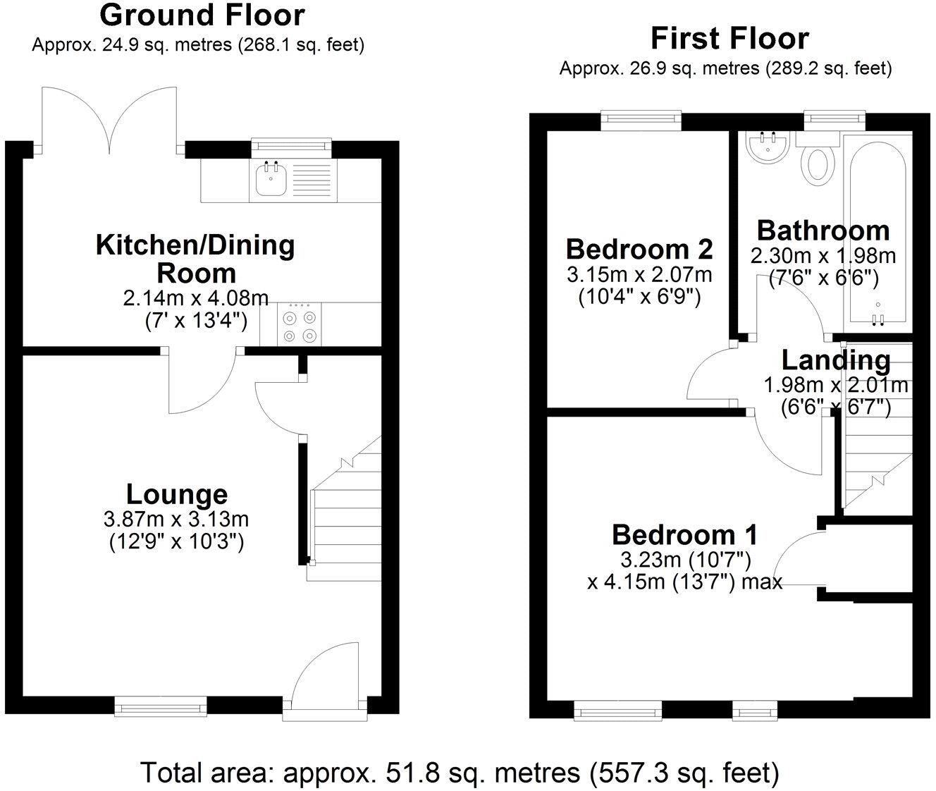 Dawson Road, Sleaford, Lincolnshire, NG34 floorplan