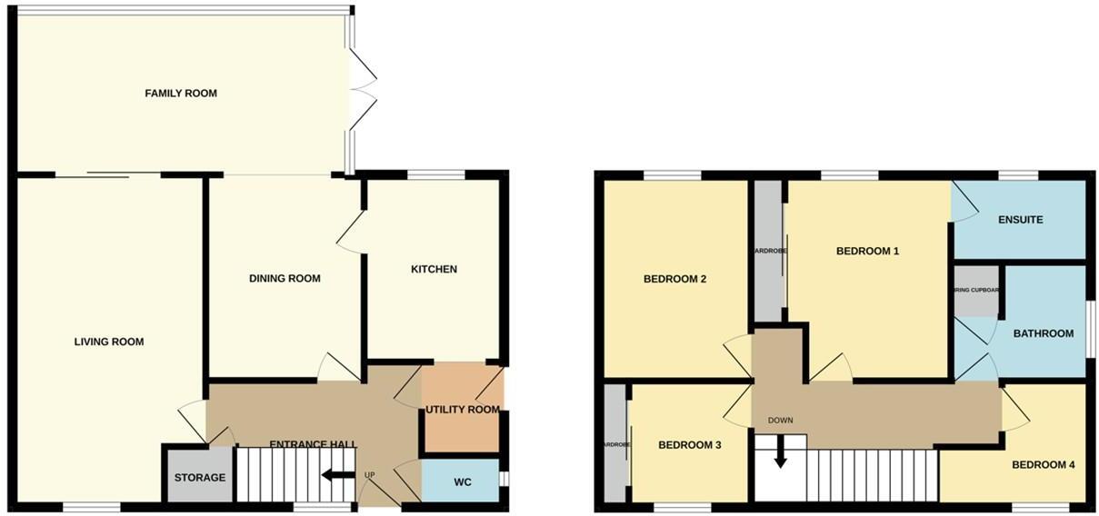 Thornemead, Werrington, Peterborough floorplan