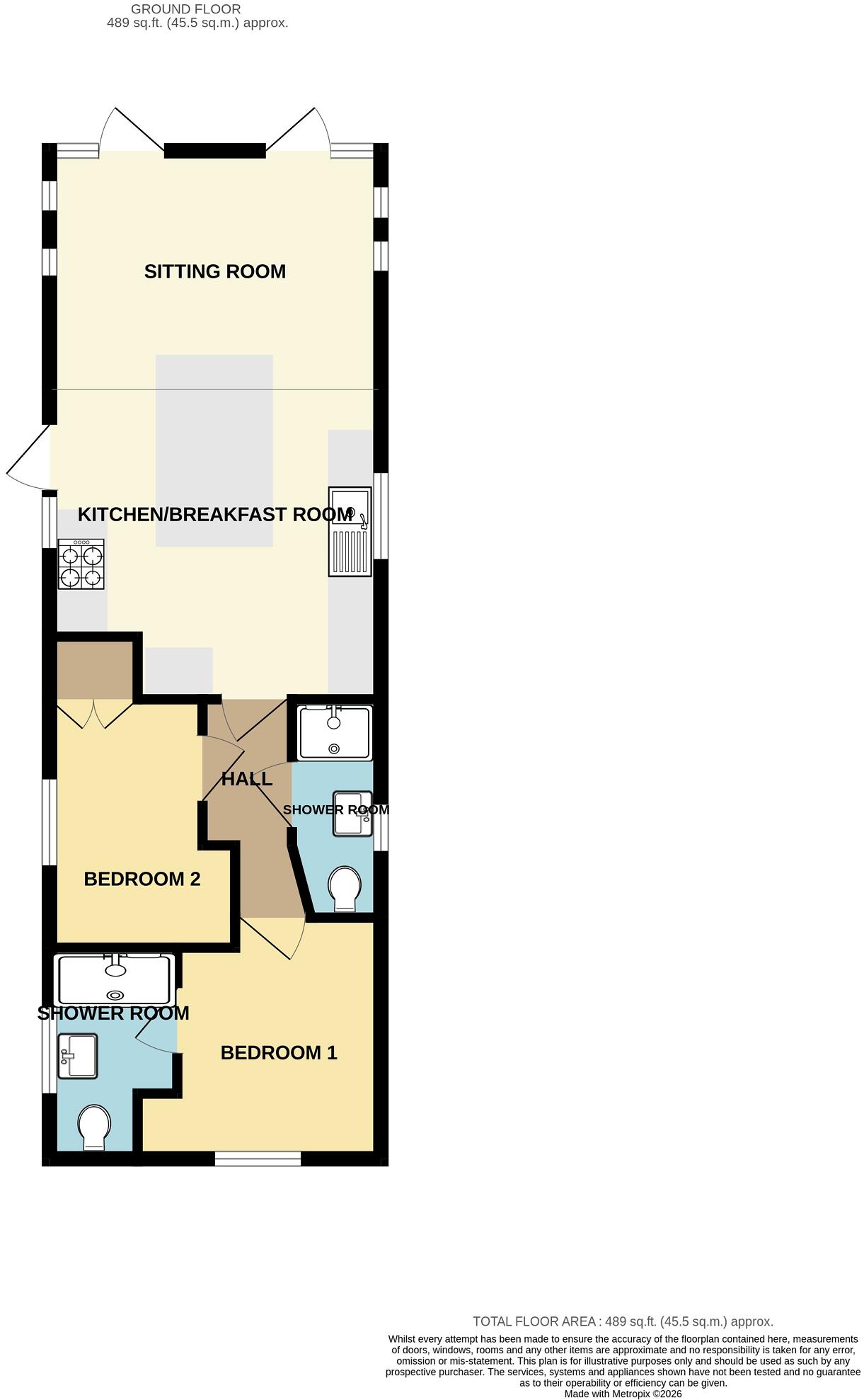 Hoburne Naish, Christchurch Road, New Milton, Hampshire. BH25 7RE floorplan