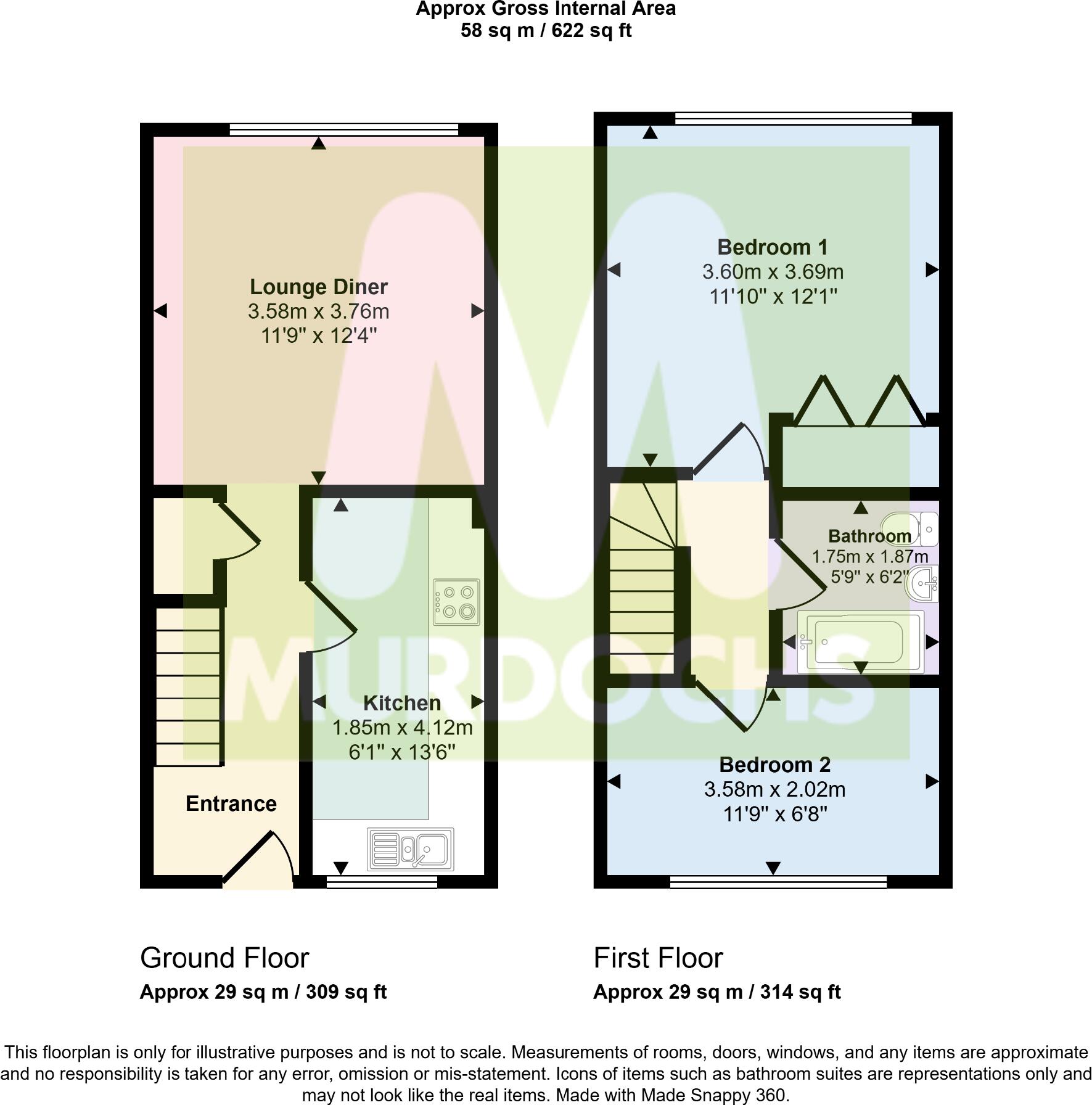 High View, Bishop's Stortford floorplan