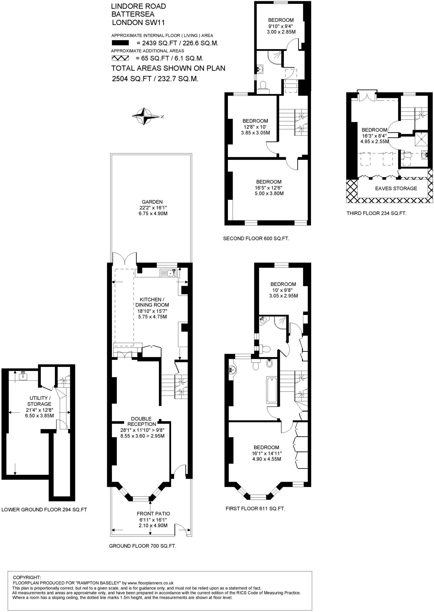 Lindore Road, SW11 floorplan