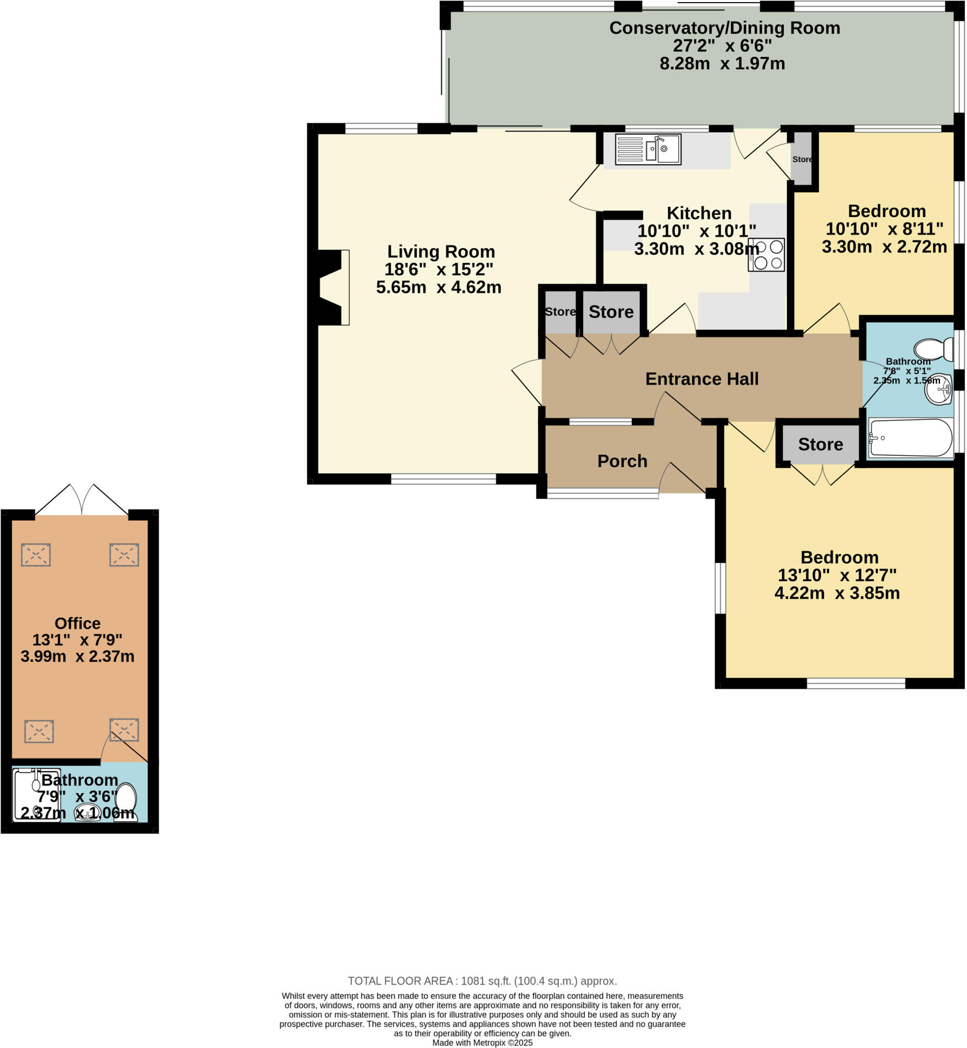 Out Elmstead Lane, Barham, Canterbury, Kent, CT4 floorplan