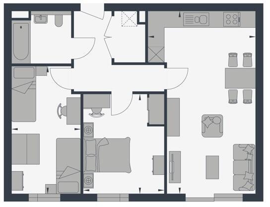 Dace House, 
Colindale, 
London, 
NW9 4GS floorplan