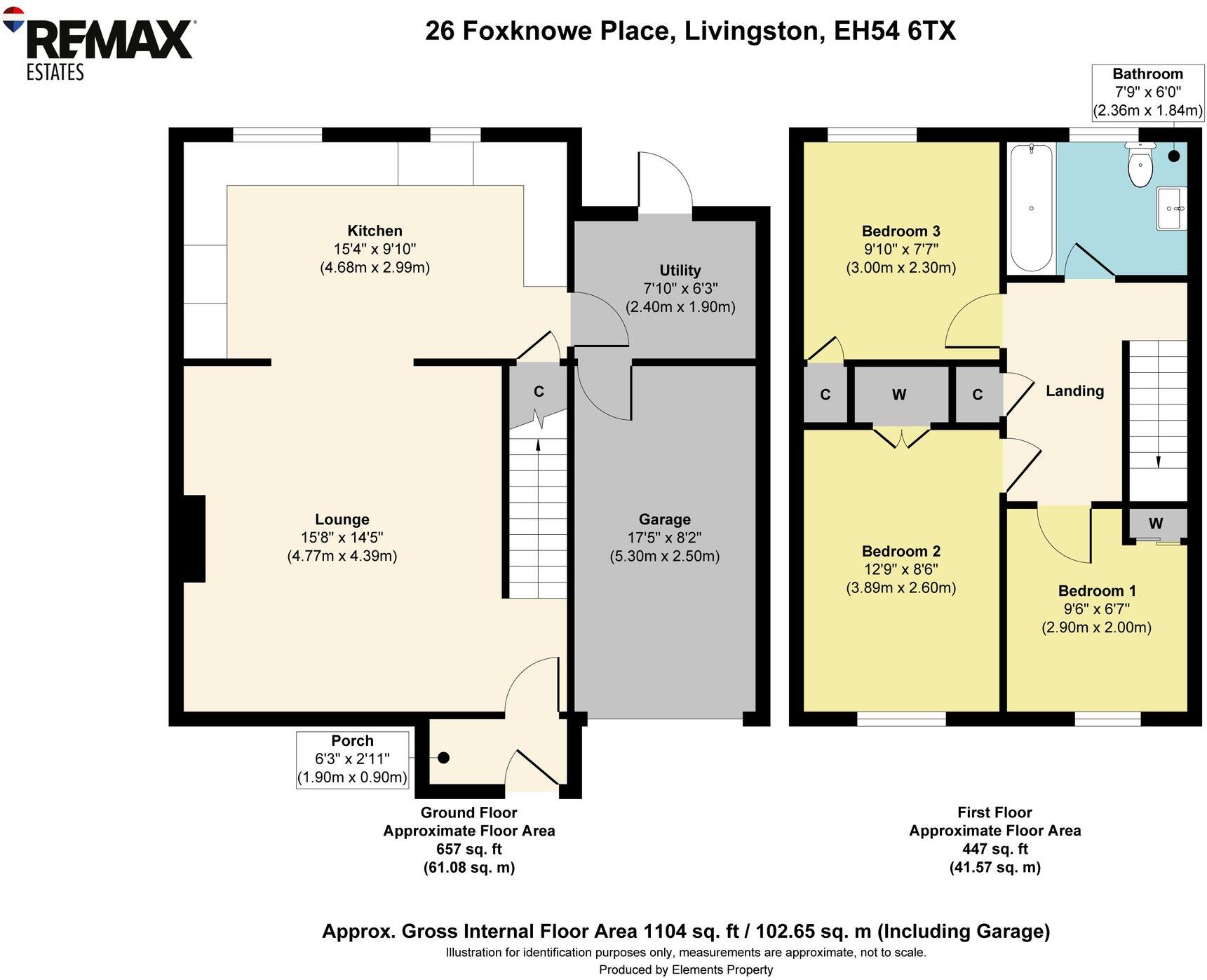 Foxknowe Place, Livingston, EH54 floorplan