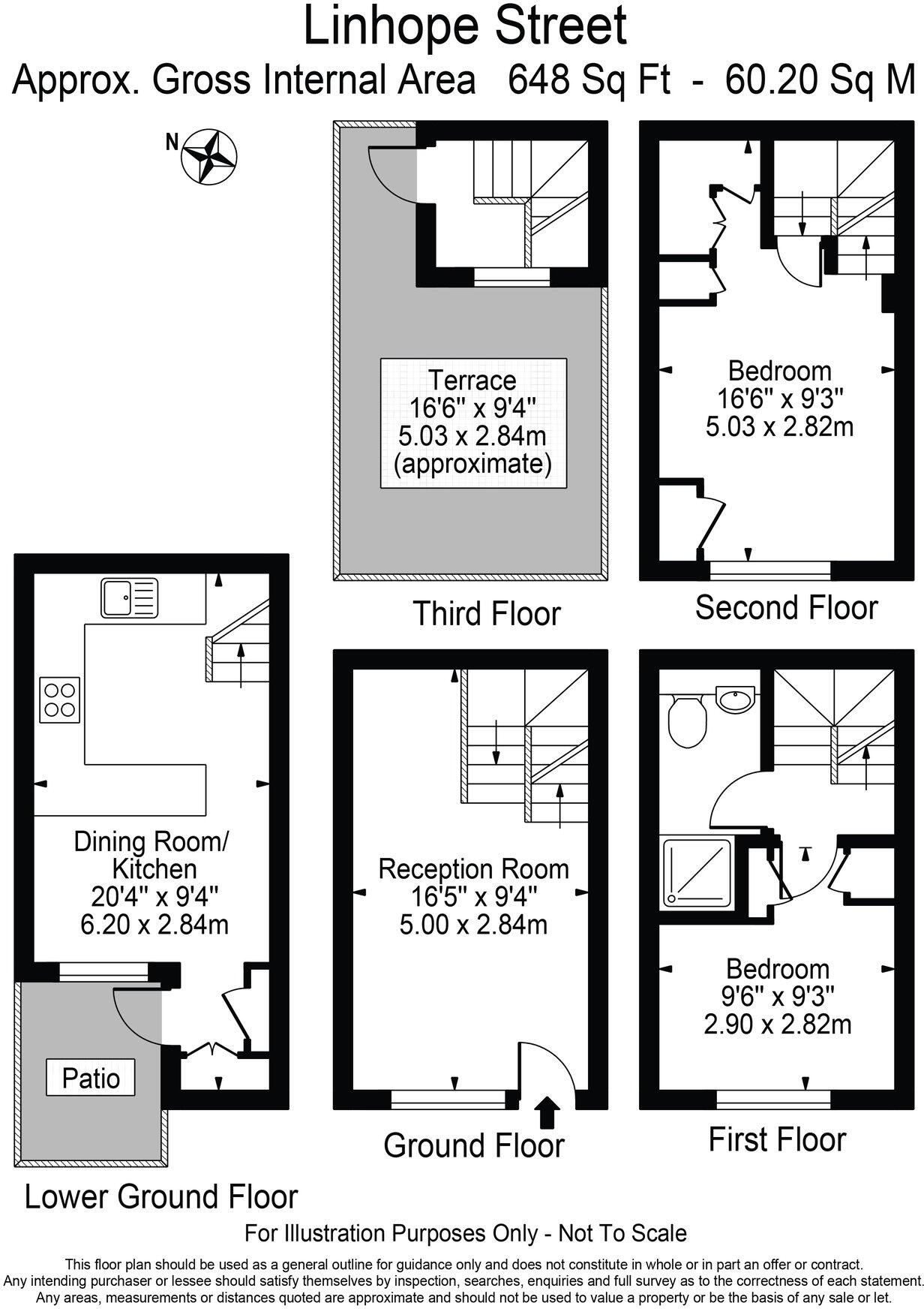 Linhope Street, London, NW1 floorplan