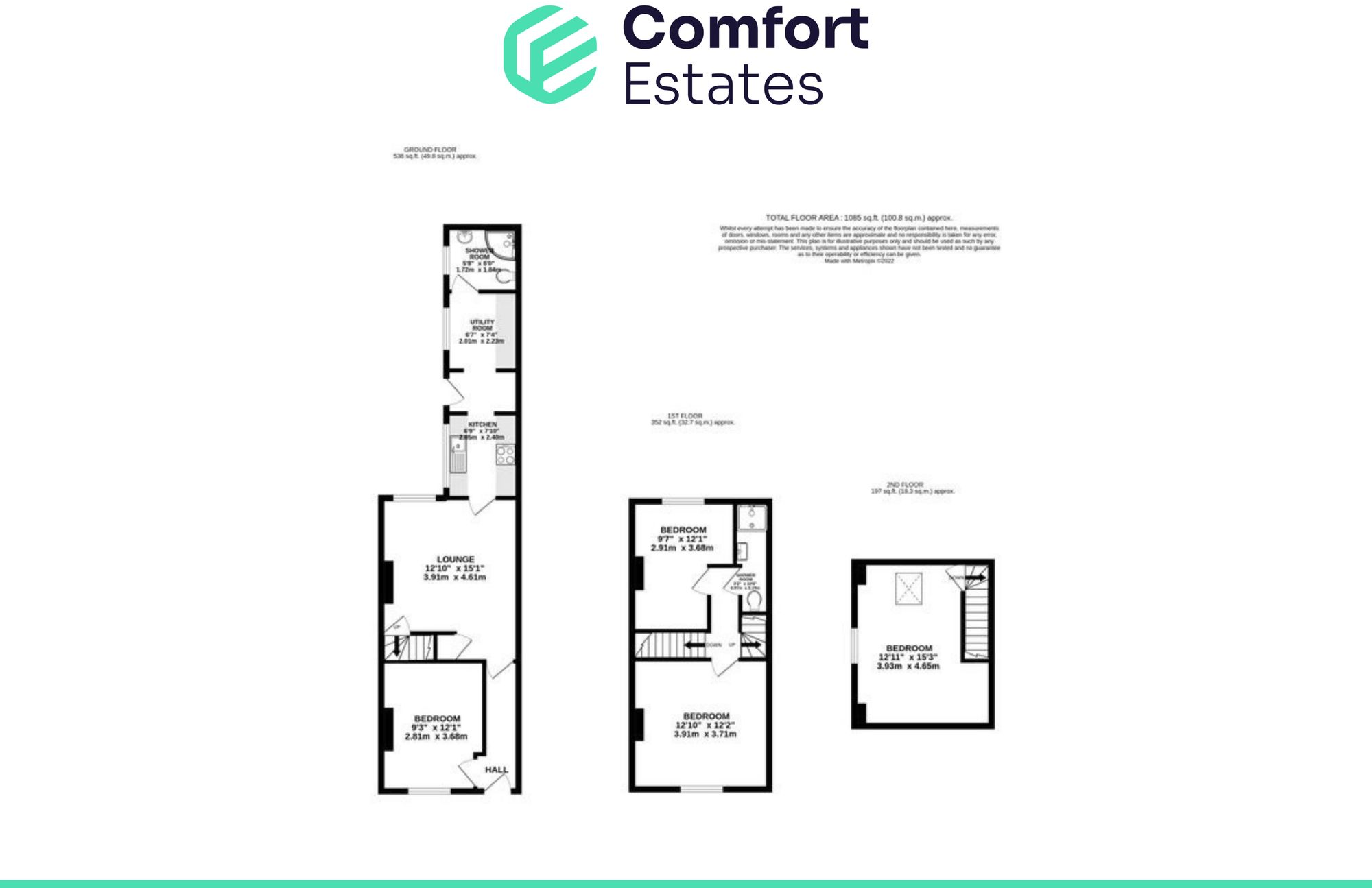 City Road, Nottingham, NG7 floorplan