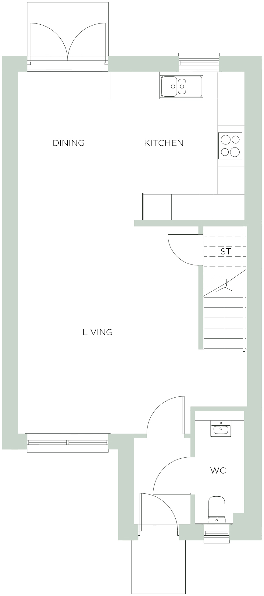 Plot 43 Glendhu, The Meadows, Johnstone floorplan