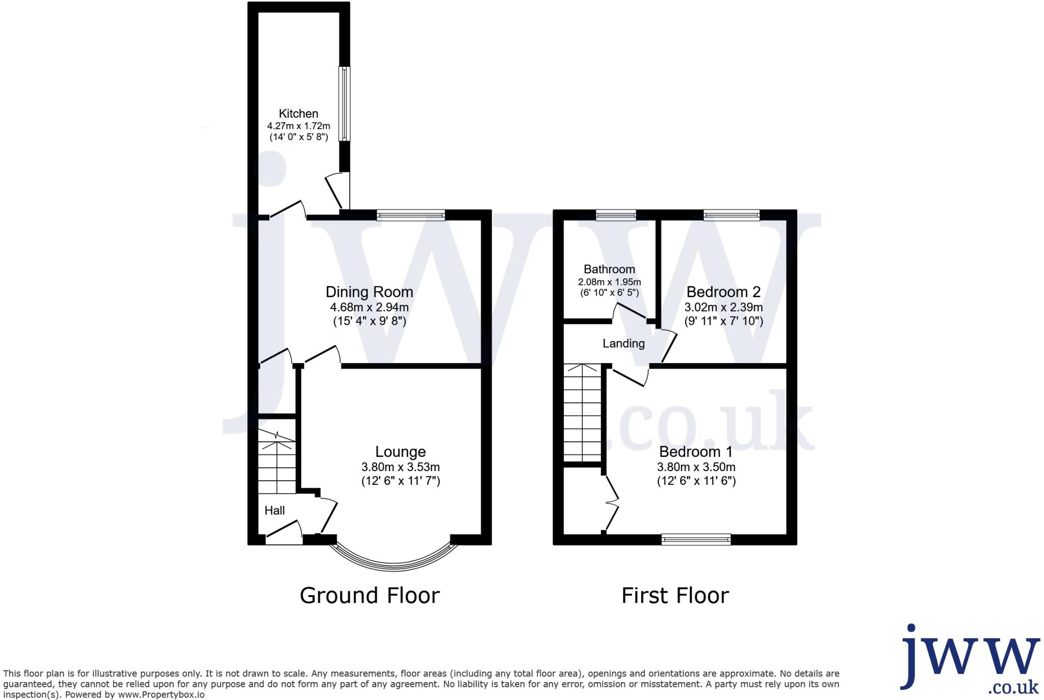 Oxford Terrace, Bowburn, Durham, DH6 floorplan